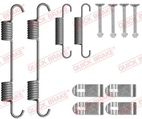 Accessory Kit, parking brake shoes